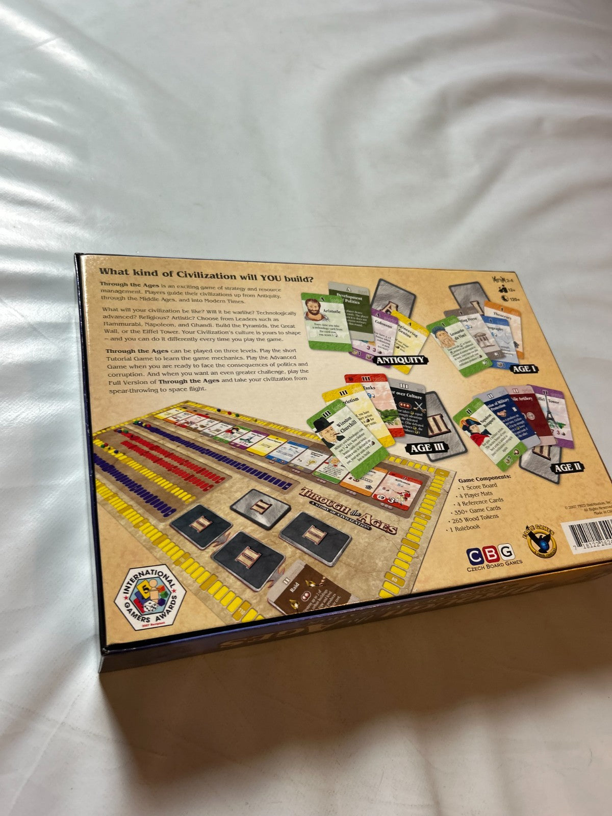 Through the Ages a Story of Civilization Eagle Games 2007 Englisch  Unbespielt - Ansicht 13