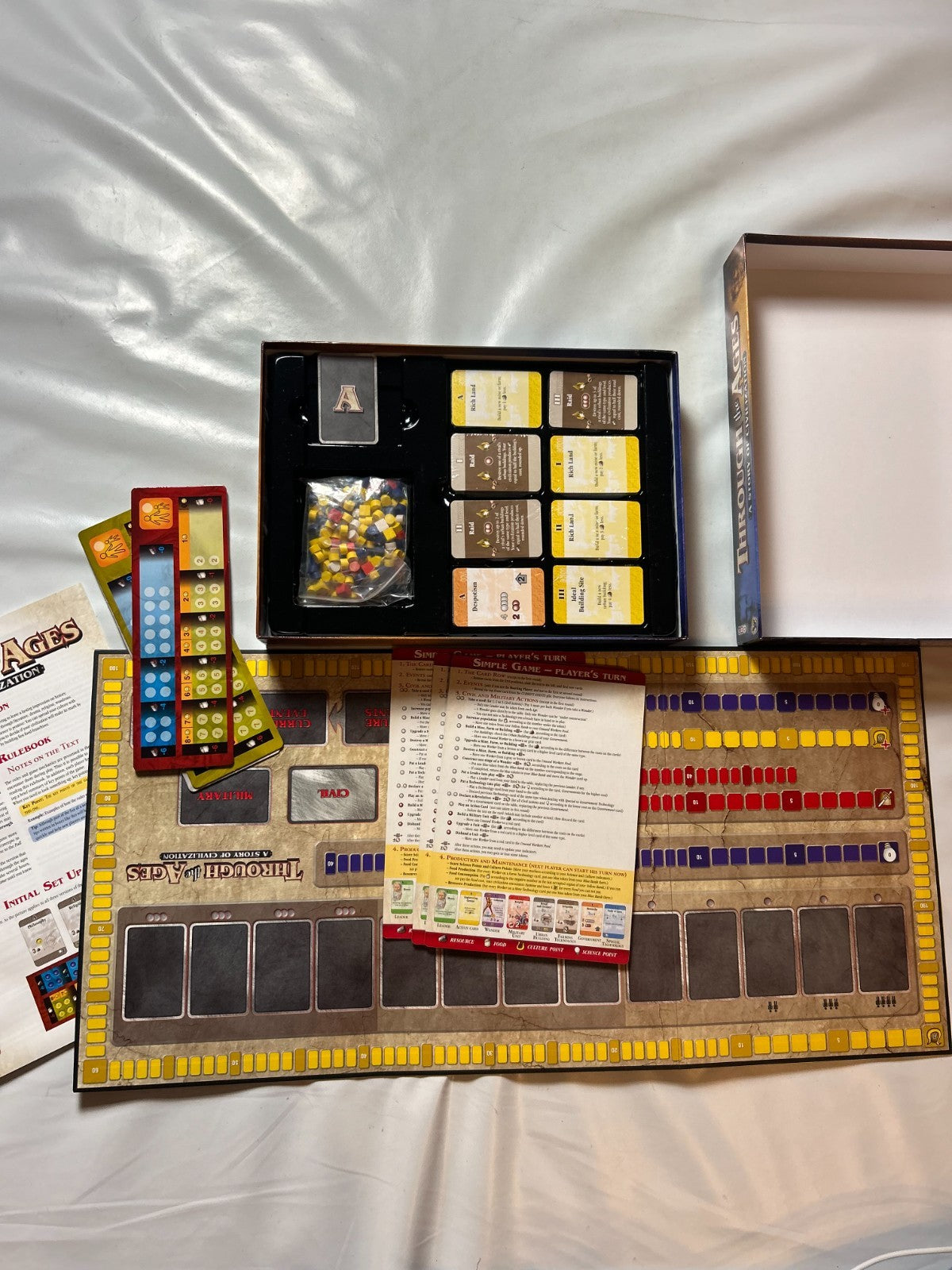 Through the Ages a Story of Civilization Eagle Games 2007 Englisch  Unbespielt - Ansicht 6