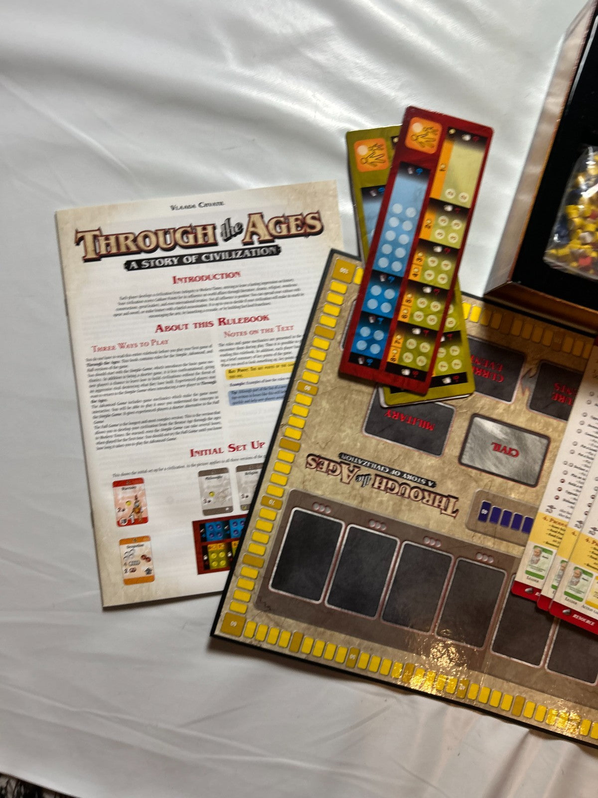 Through the Ages a Story of Civilization Eagle Games 2007 Englisch  Unbespielt - Ansicht 7