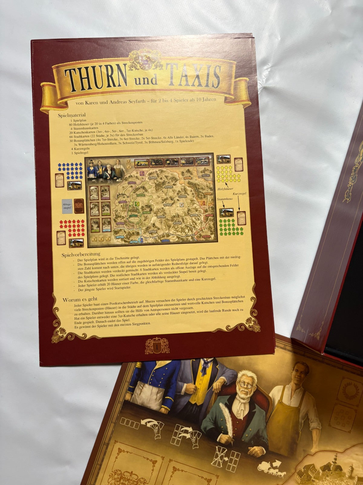Thurn und Taxis (Brettspiel) - Hans im Glück Verlag - 2006 - vollständig - Ansicht 7