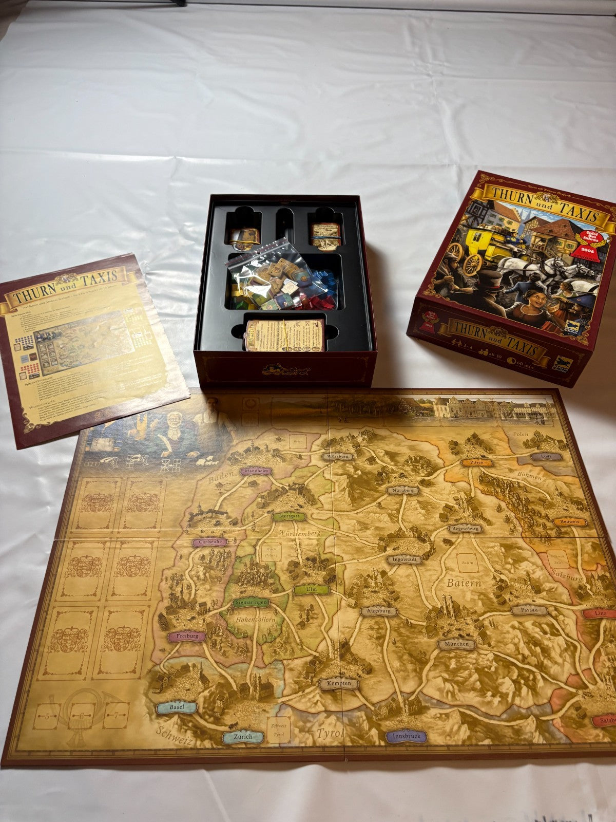 Thurn und Taxis (Brettspiel) - Hans im Glück Verlag - 2006 - vollständig - Ansicht 9