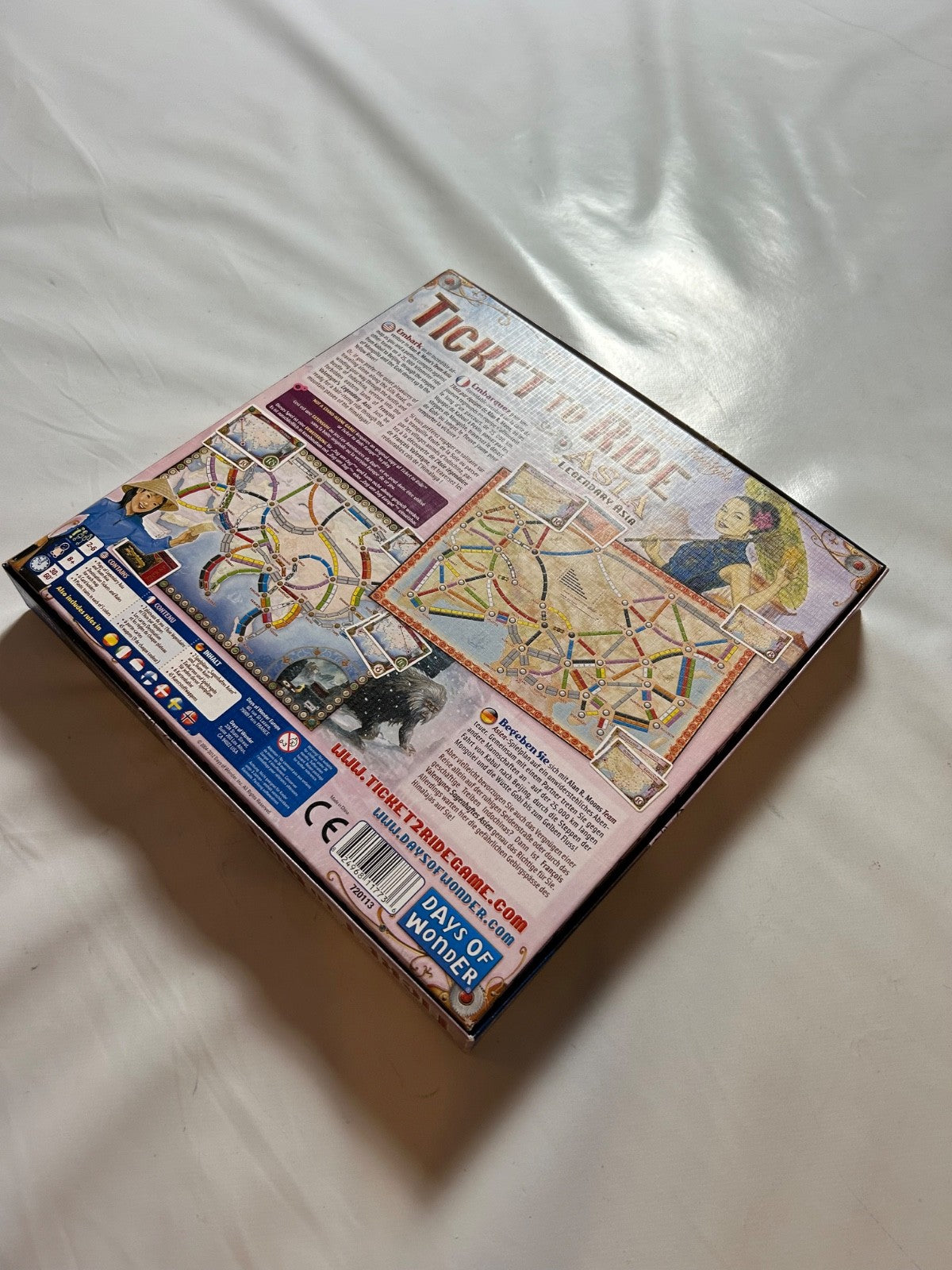 Ticket to Ride: Asia – Map Collection 1 Erweiterung für 26 Spieler Vollständig - Ansicht 12
