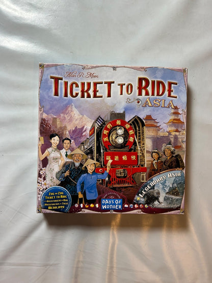 Ticket to Ride: Asia – Map Collection 1 Erweiterung für 26 Spieler Vollständig - Ansicht 2