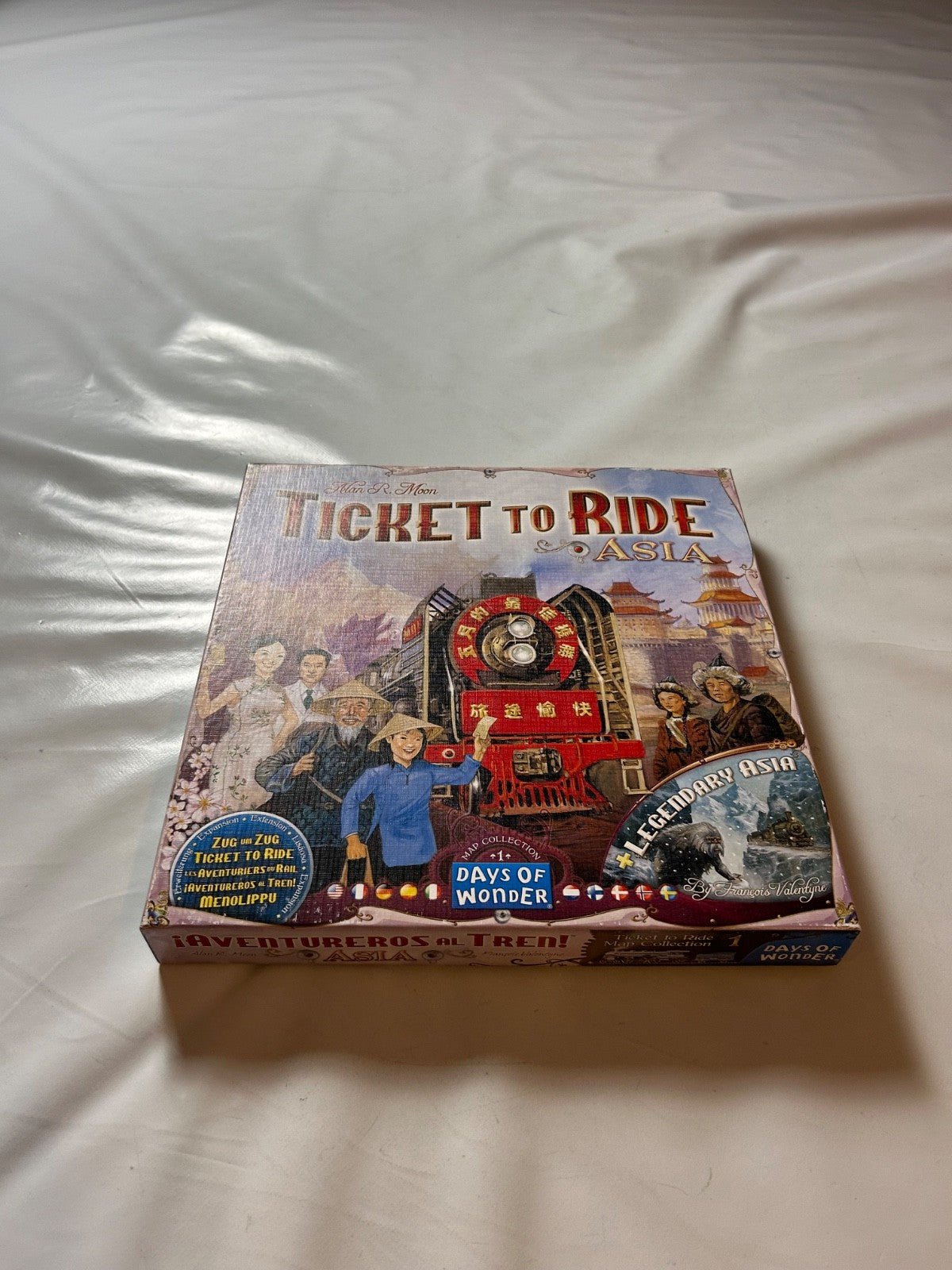 Ticket to Ride: Asia – Map Collection 1 Erweiterung für 26 Spieler Vollständig - Ansicht 3
