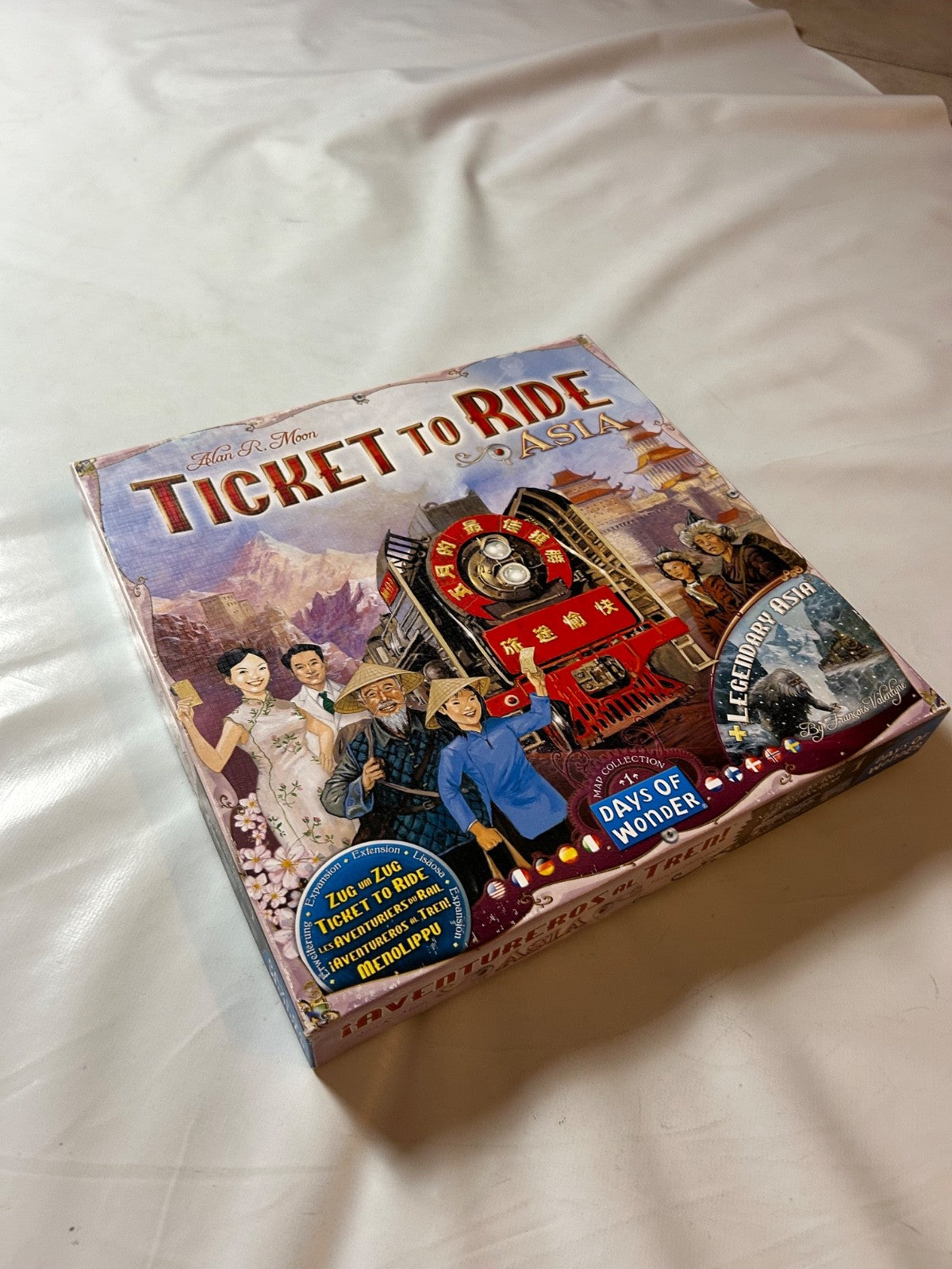Ticket to Ride: Asia – Map Collection 1 Erweiterung für 26 Spieler Vollständig - Ansicht 5