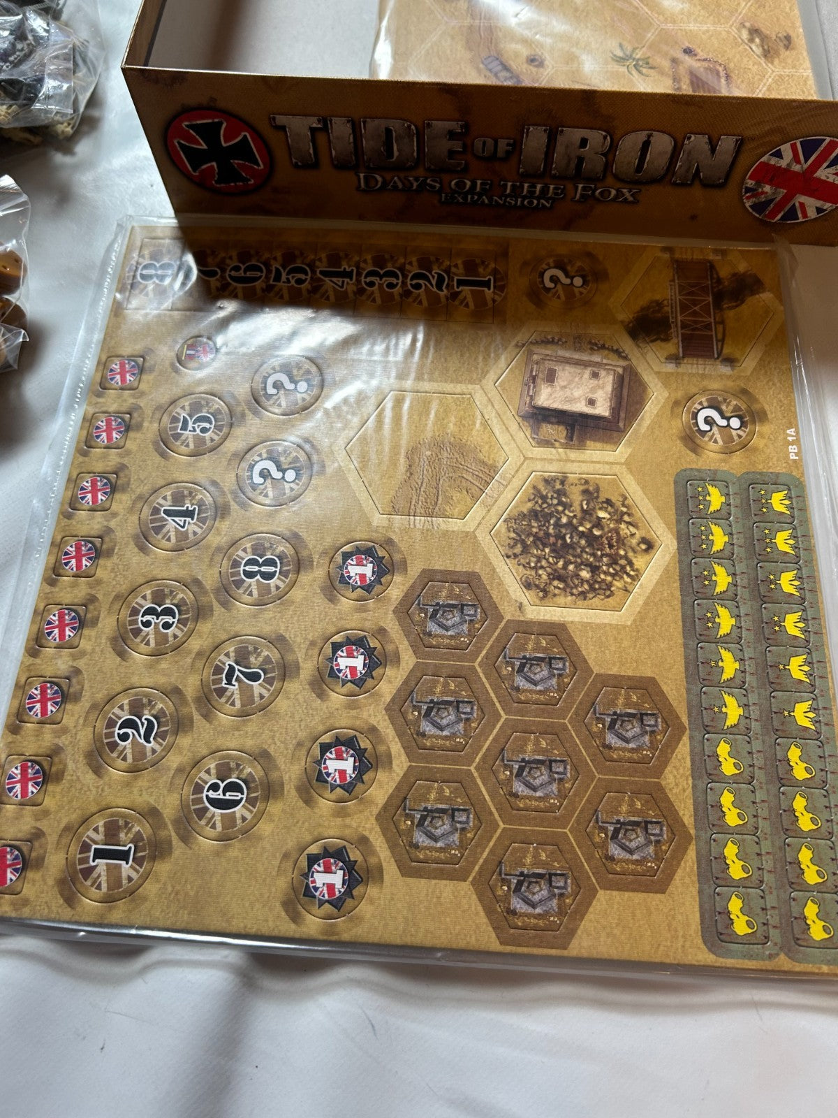 TIDE OF IRON Days Of The Fox Erweiterung FANTASY FLIGHT englisch  Unbespielt - Ansicht 10