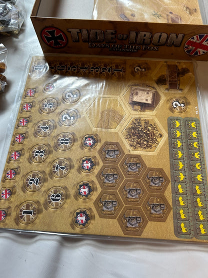 TIDE OF IRON Days Of The Fox Erweiterung FANTASY FLIGHT englisch  Unbespielt - Ansicht 10