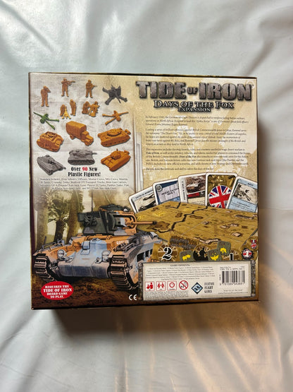 TIDE OF IRON Days Of The Fox Erweiterung FANTASY FLIGHT englisch  Unbespielt - Ansicht 11