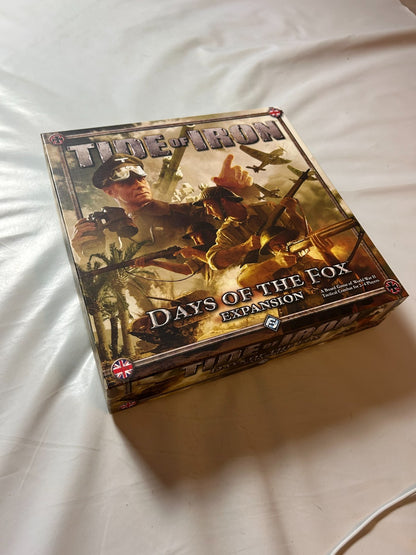 TIDE OF IRON Days Of The Fox Erweiterung FANTASY FLIGHT englisch  Unbespielt - Ansicht 5