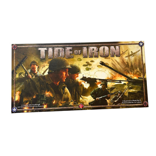 TIDE OF IRON Fantasy Flight Games englisch - Unbespielt – SKU A12172 – Gesellschaftsspiel gebraucht kaufen bei Brettspielimperium