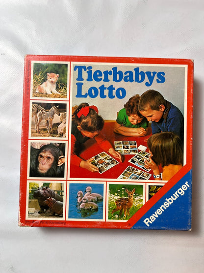 Tierbabys Lotto von Ravensburger 1976 - vollständig - Ansicht 4