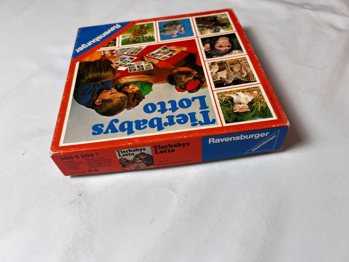 Tierbabys Lotto von Ravensburger 1976 - vollständig - Ansicht 6