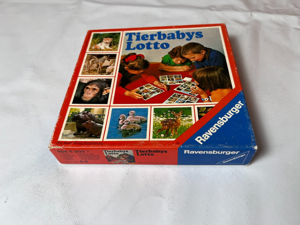 Tierbabys Lotto von Ravensburger 1976 - vollständig - Ansicht 8