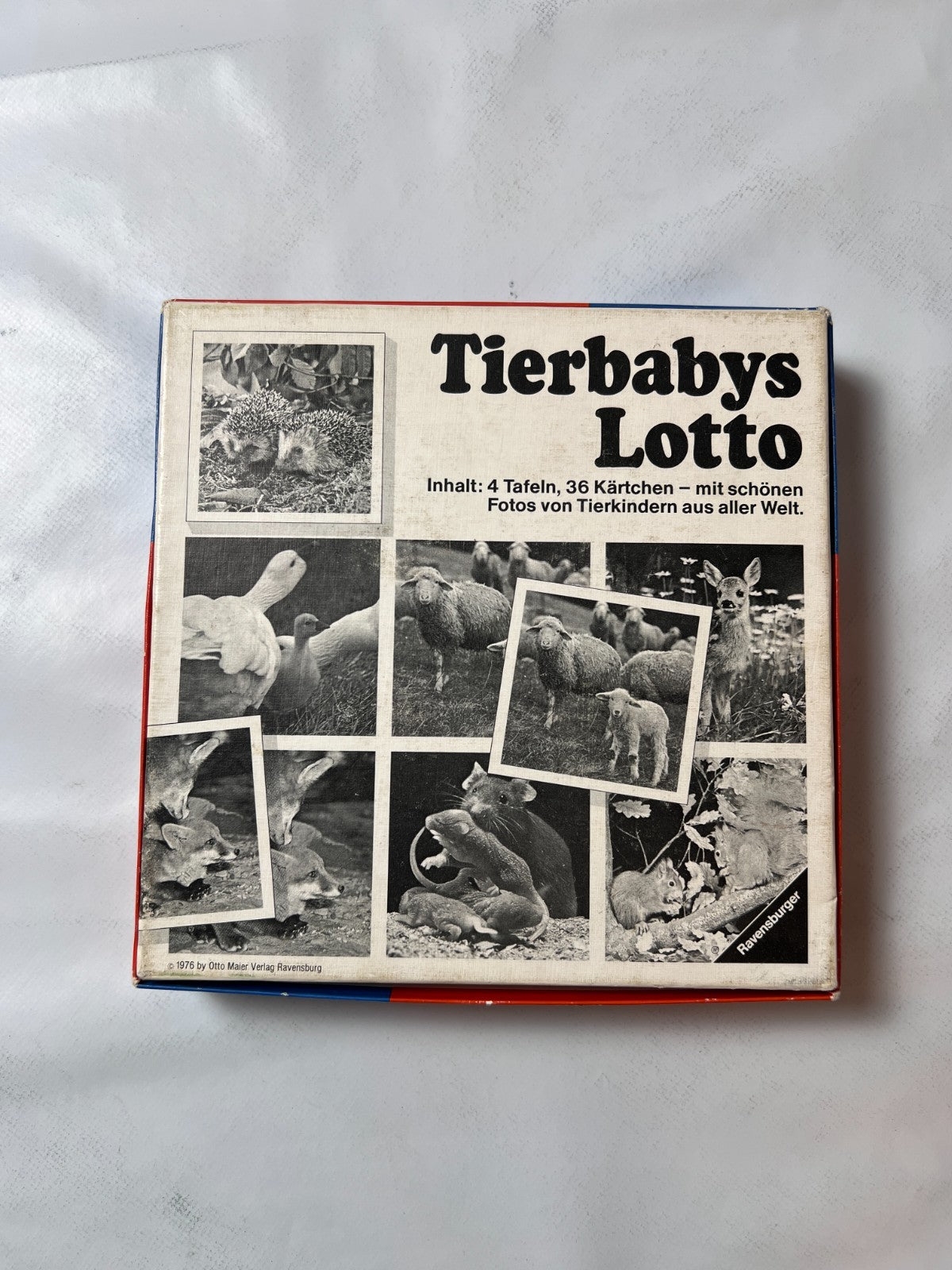 Tierbabys Lotto von Ravensburger 1976 - vollständig - Ansicht 9