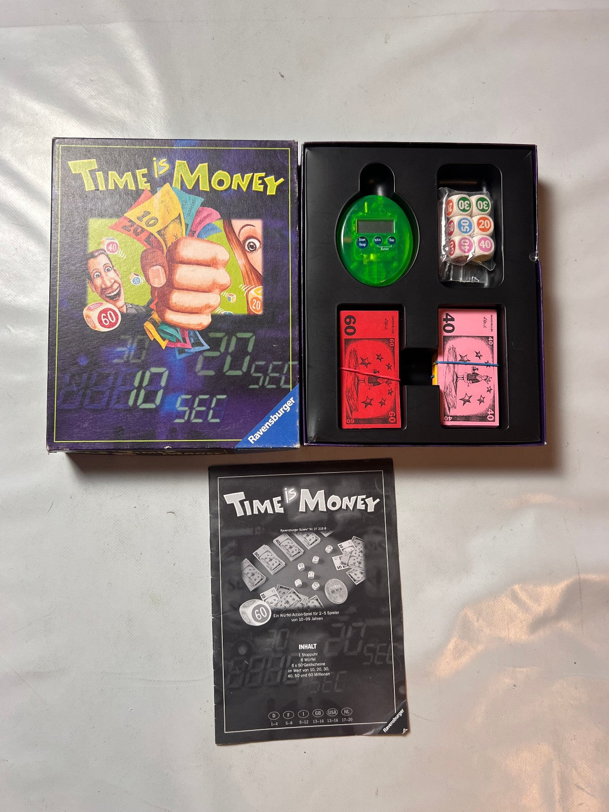 Time is Money Ravensburger Brettspiel 2003  Vollständig - Ansicht 3