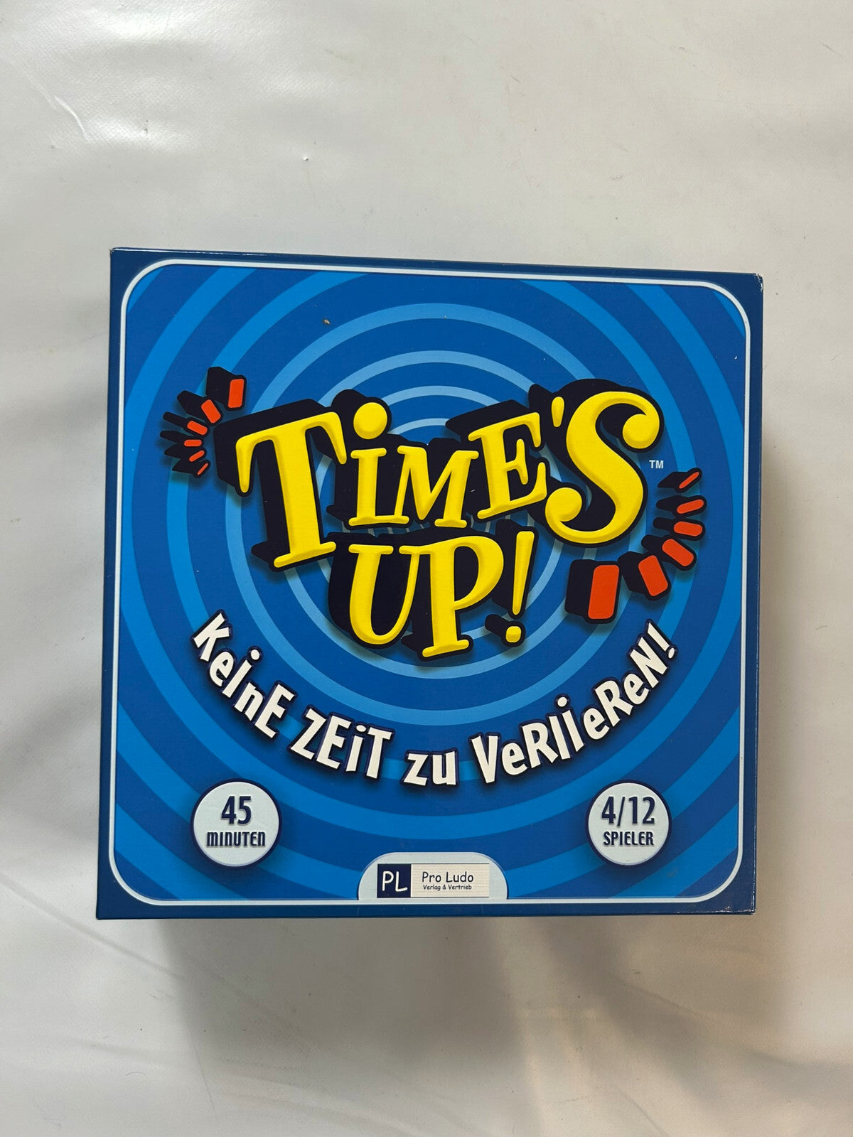 Times Up - Keine Zeit zu Verlieren!  Brettspiel  Pro Ludo  Rarität - Vollständig - Ansicht 2