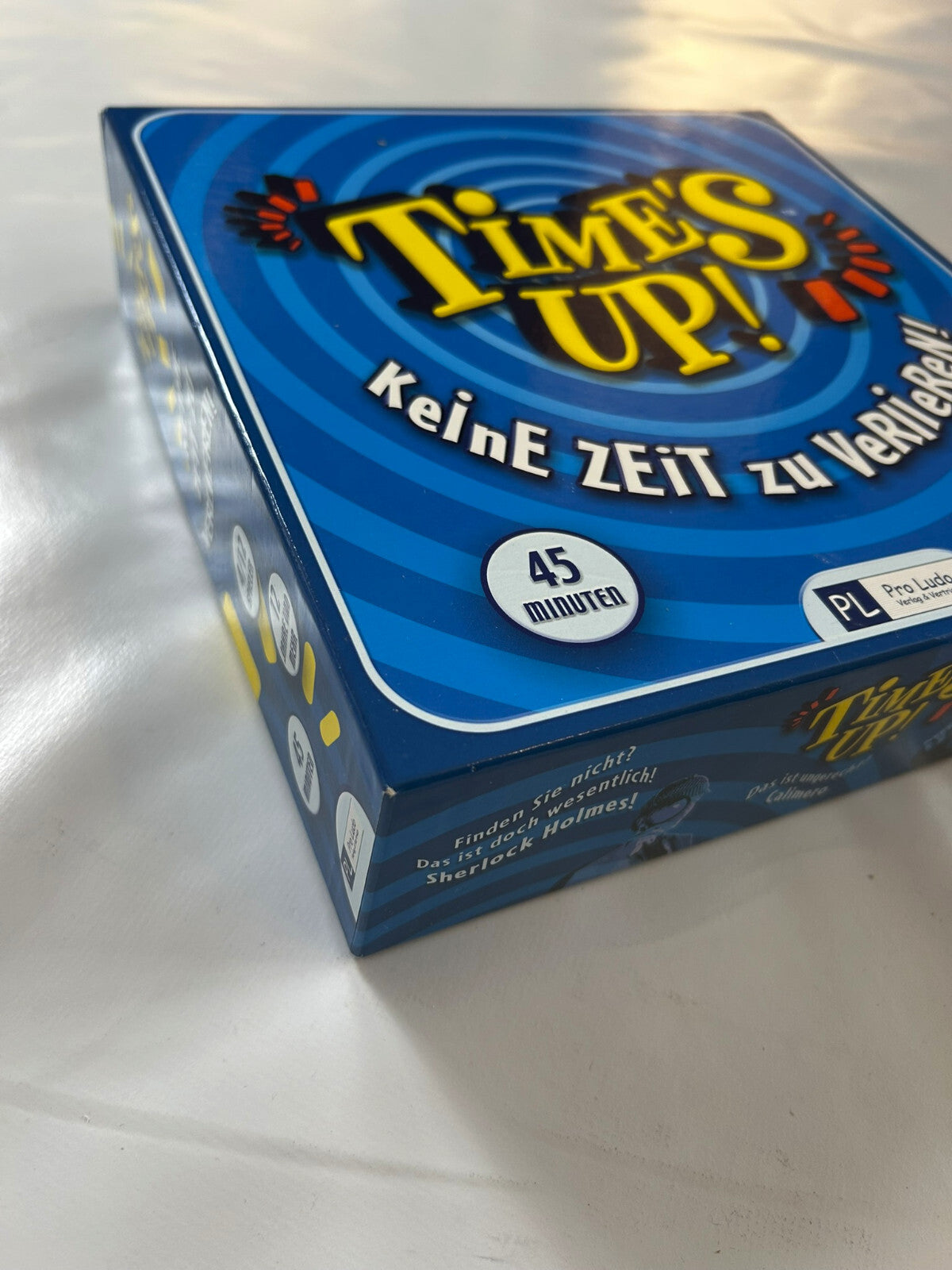Times Up - Keine Zeit zu Verlieren!  Brettspiel  Pro Ludo  Rarität - Vollständig - Ansicht 5