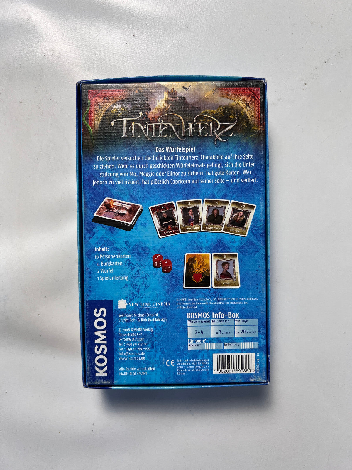 Tintenherz - Kosmos - Mitbringspiel - Vollständig - Ansicht 8