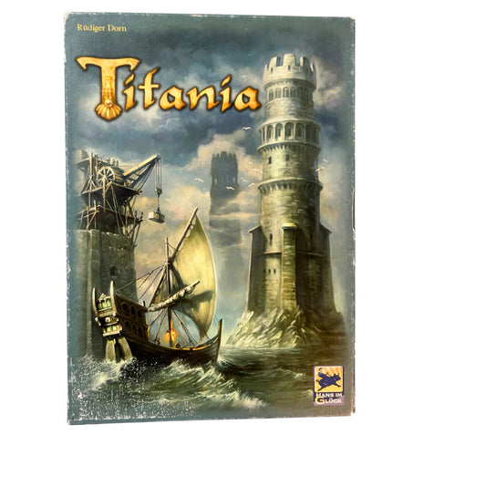 Titania Brettspiel Spiel Gesellschaftsspiel Hans im Glück – SKU A11044 – Gesellschaftsspiel gebraucht kaufen bei Brettspielimperium