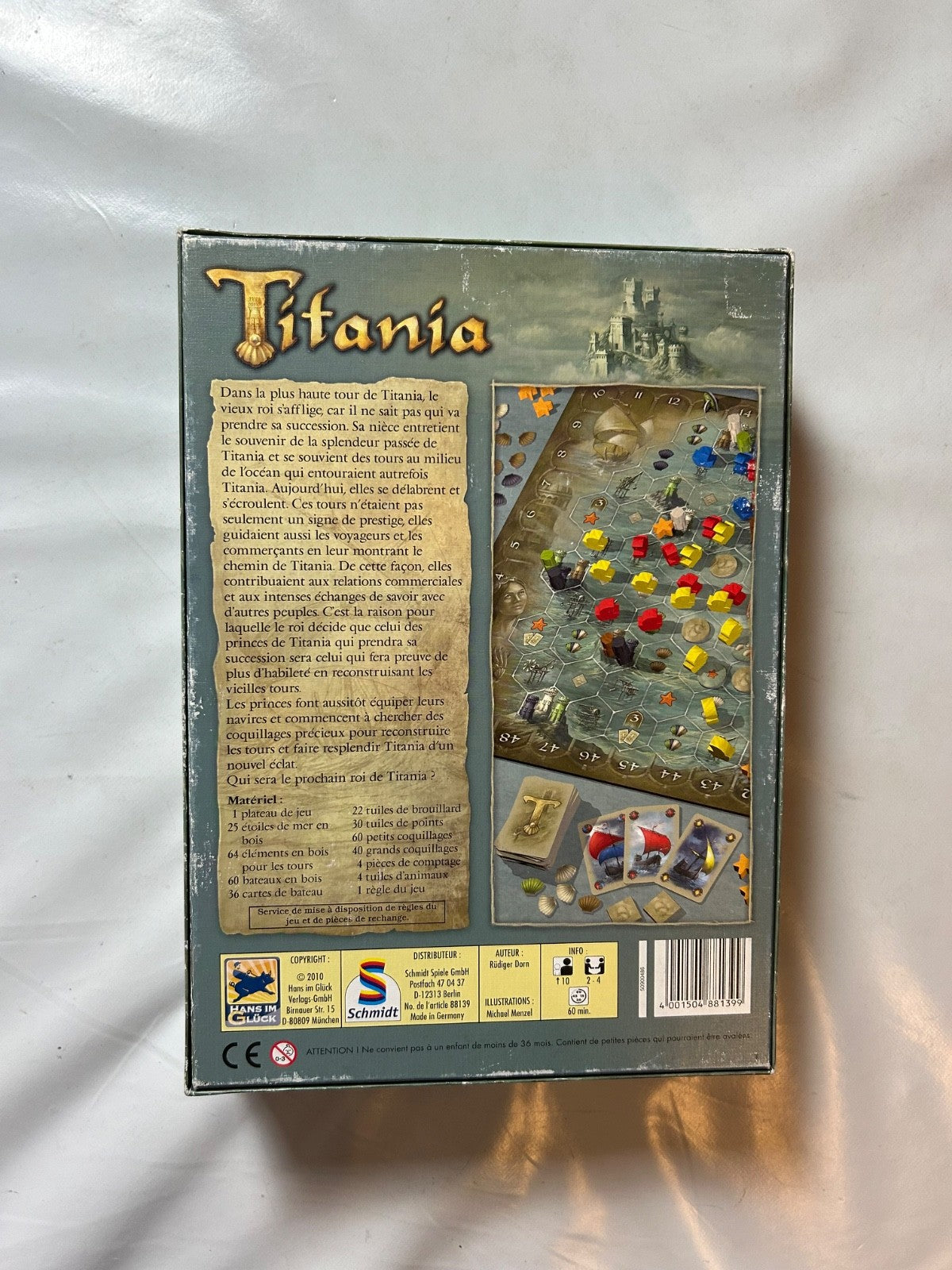 Titania Brettspiel Spiel Gesellschaftsspiel Hans im Glück  Vollständig - Ansicht 13