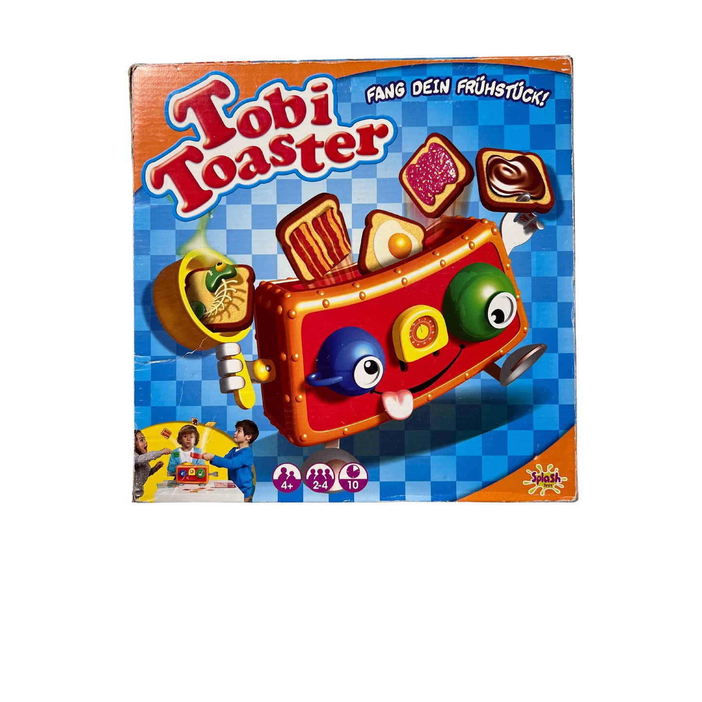 Tobi Toaster - Reaktions-Spiel von Splash Toys – SKU A7397 – Gesellschaftsspiel gebraucht kaufen bei Brettspielimperium