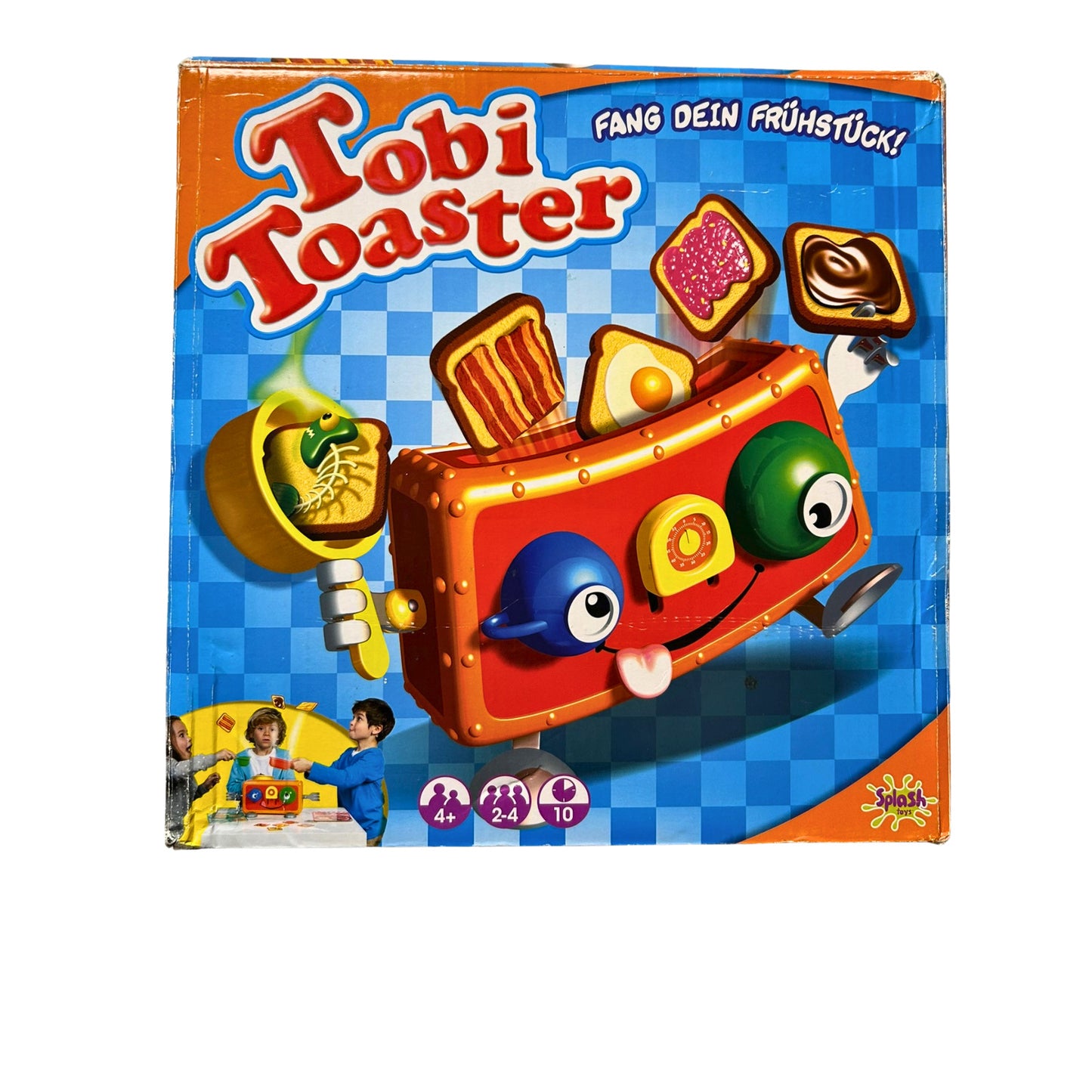 Tobi Toaster Reaktions-Spiel von Splash Toys Kinderspiel – SKU A7226 – Gesellschaftsspiel gebraucht kaufen bei Brettspielimperium