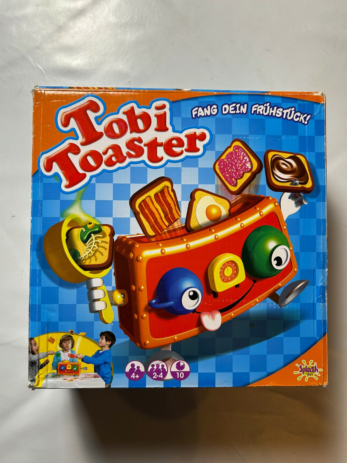 Tobi Toaster Reaktions-Spiel von Splash Toys Kinderspiel - Vollständig - Ansicht 2