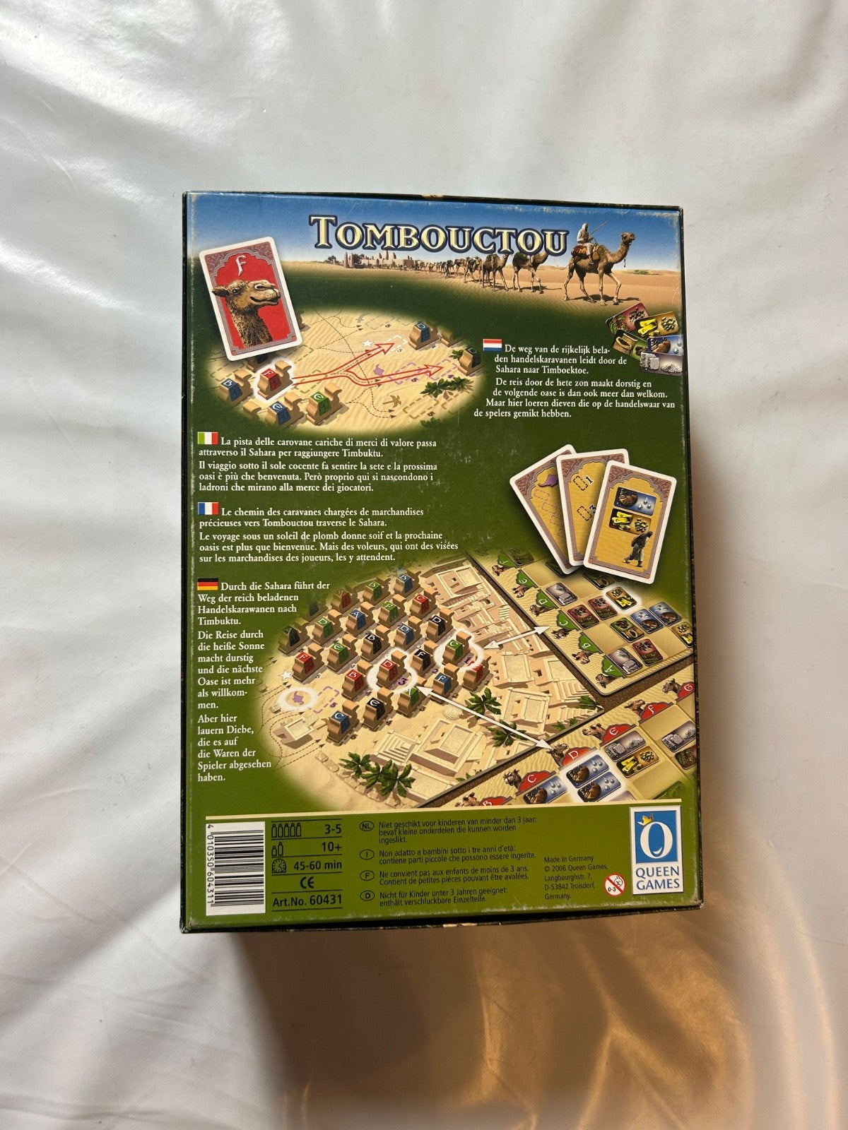 Tombouctou Queen Games 2006 Sahara Timbuktu Brettspiel  Vollständig - Ansicht 8