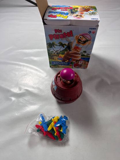 TOMY Piratenspiel Geschicklichkeit Kinderspiel "Pop Up Pirate"  Vollständig - Ansicht 2