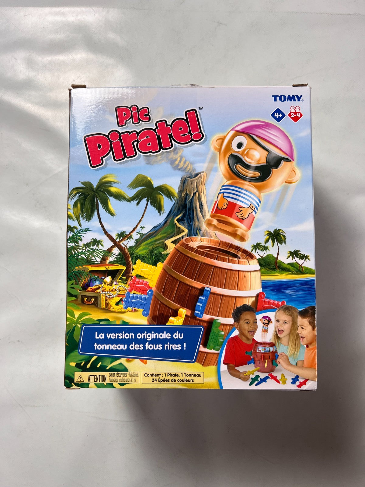 TOMY Piratenspiel Geschicklichkeit Kinderspiel "Pop Up Pirate"  Vollständig - Ansicht 5