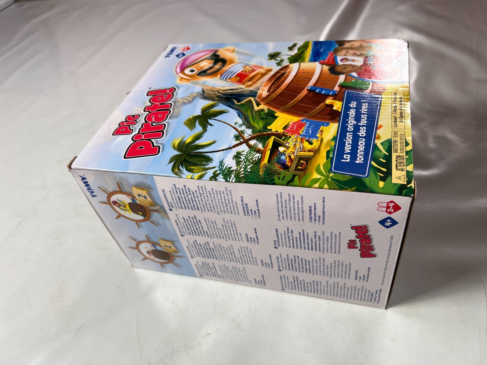 TOMY Piratenspiel Geschicklichkeit Kinderspiel "Pop Up Pirate"  Vollständig - Ansicht 6