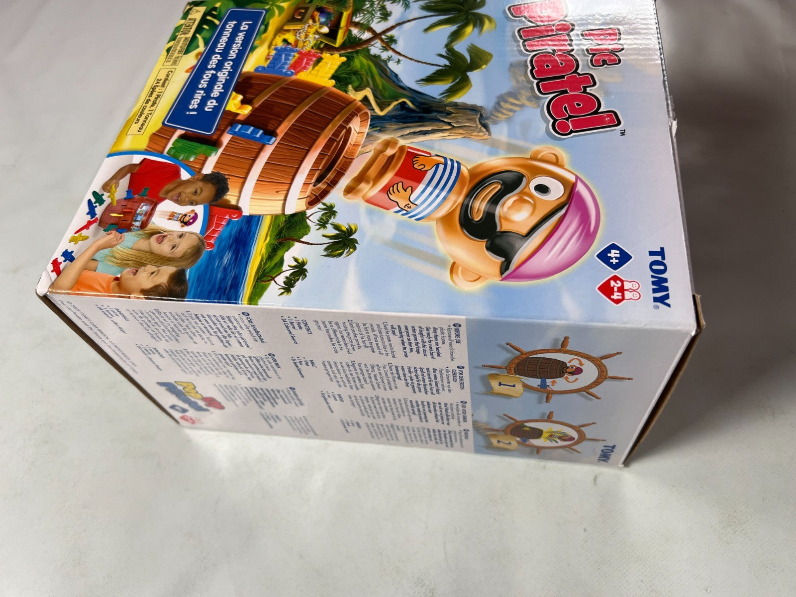 TOMY Piratenspiel Geschicklichkeit Kinderspiel "Pop Up Pirate"  Vollständig - Ansicht 8