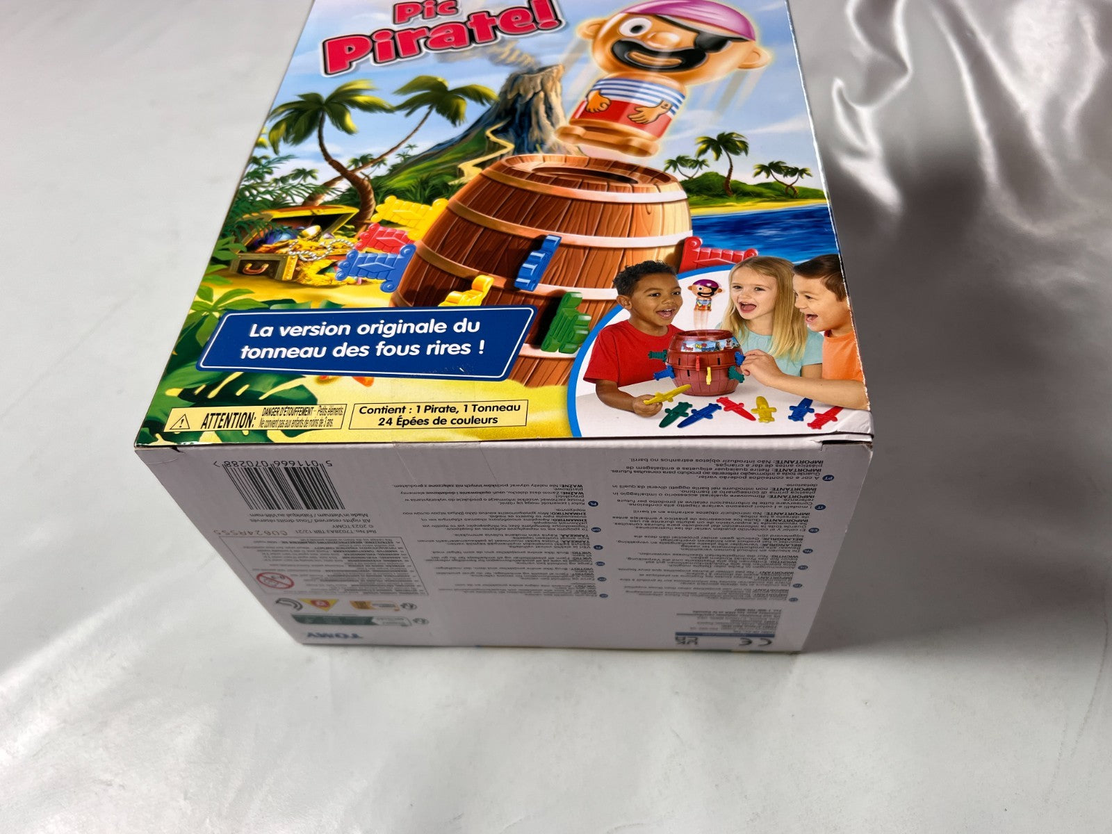 TOMY Piratenspiel Geschicklichkeit Kinderspiel "Pop Up Pirate"  Vollständig - Ansicht 9