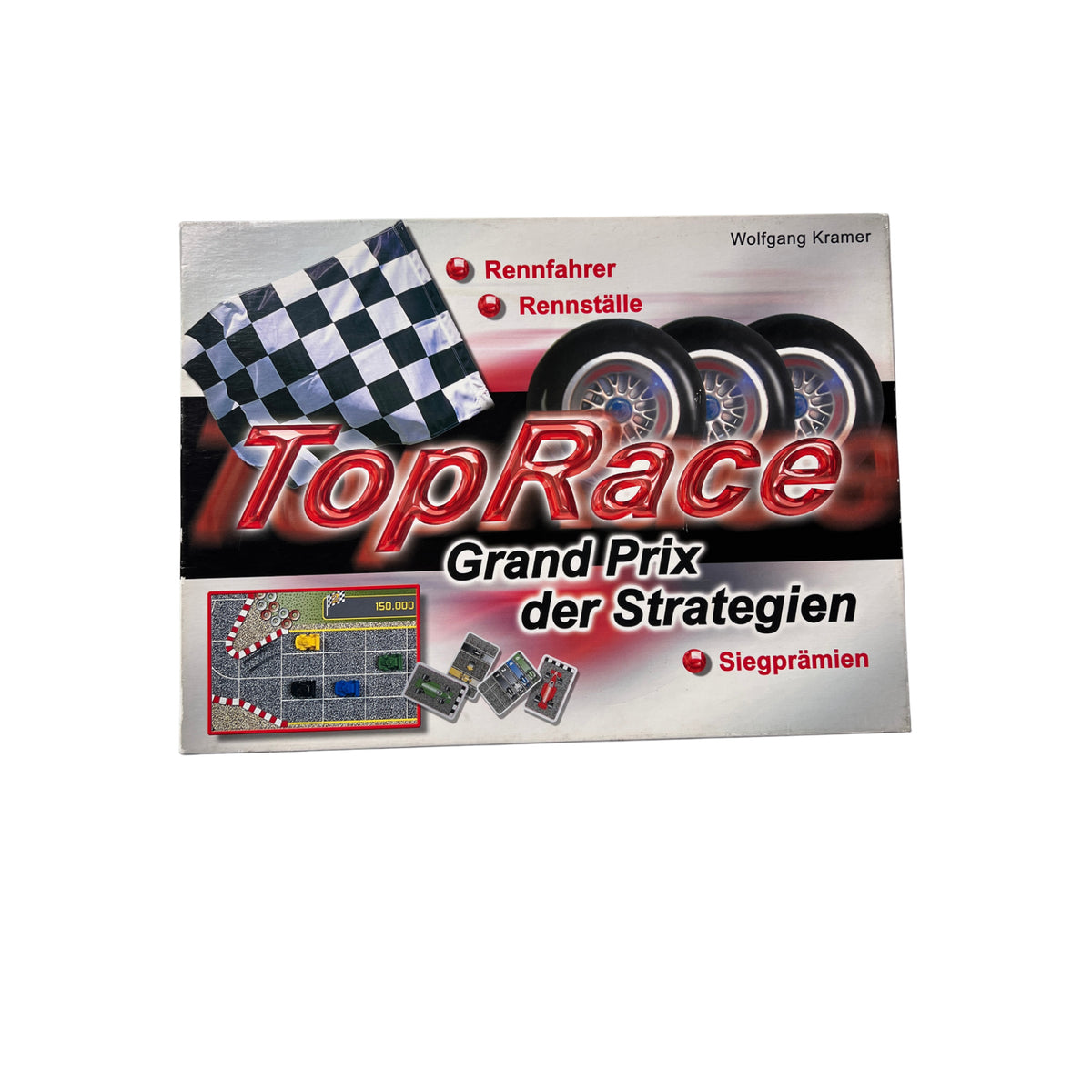 TopRace - Grand Prix der Strategien, Rennfahrer - Siegprämien – SKU A13363 – Gesellschaftsspiel gebraucht kaufen bei Brettspielimperium