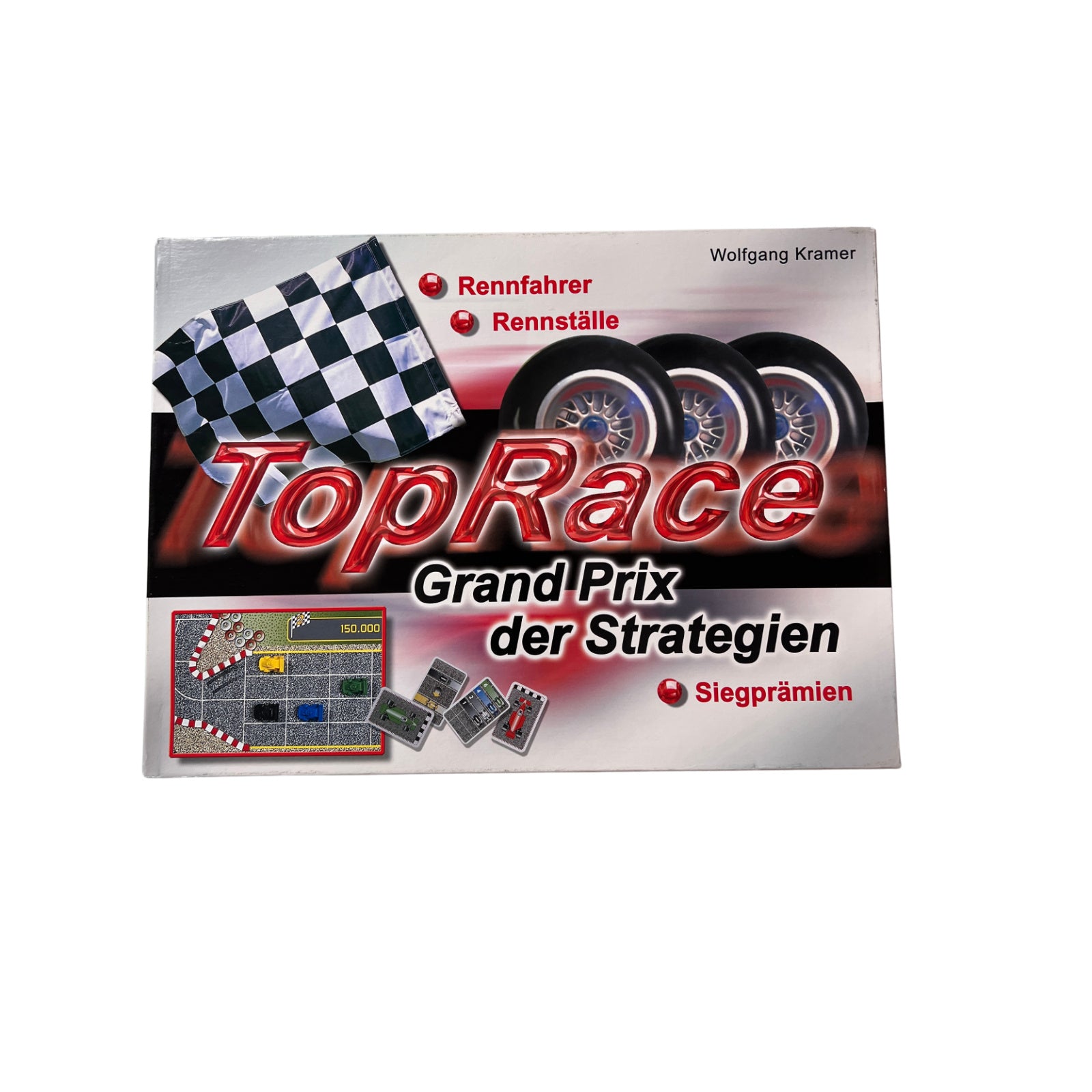TopRace Grand Prix der Strategien, Rennfahrer Siegprämien – SKU A14379 – Gesellschaftsspiel gebraucht kaufen bei Brettspielimperium