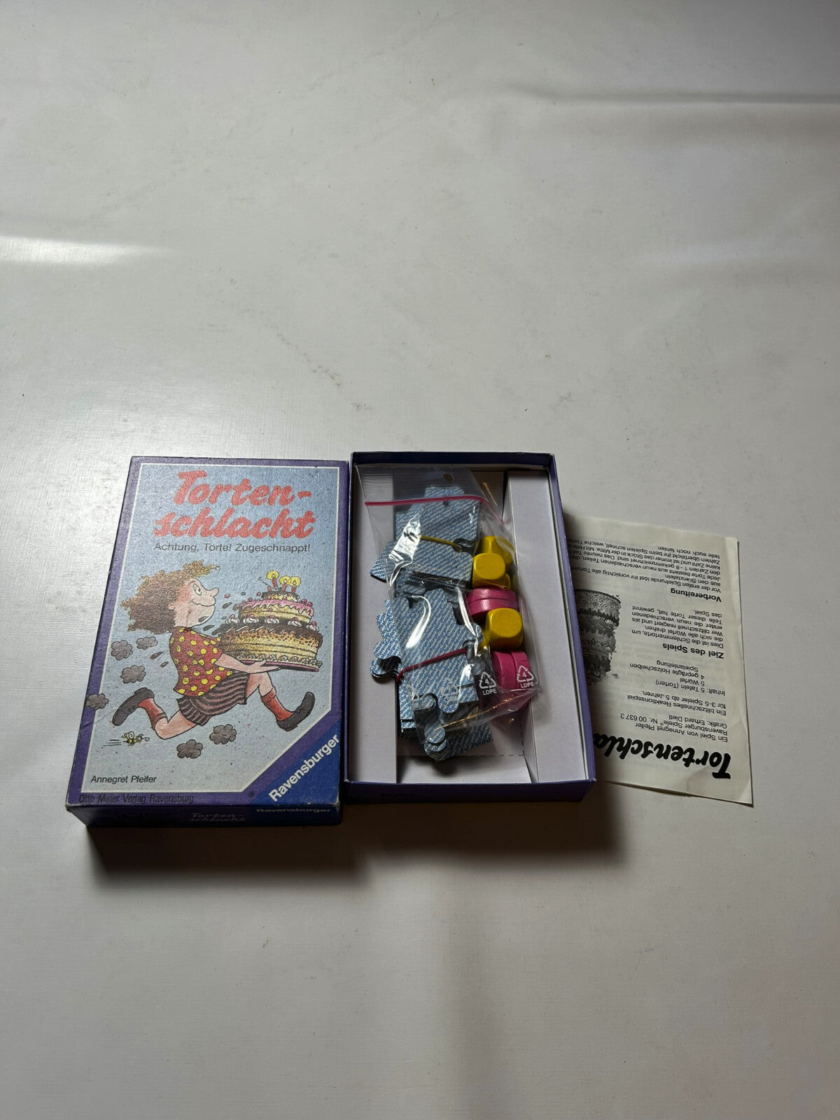 Tortenschlacht Spiel Ravensburger Mitbringspiel - Vollständig - Ansicht 6