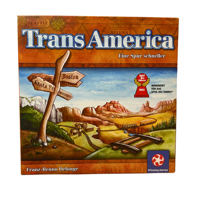 Trans America - Winning Moves - deutsch – SKU A12516 – Gesellschaftsspiel gebraucht kaufen bei Brettspielimperium