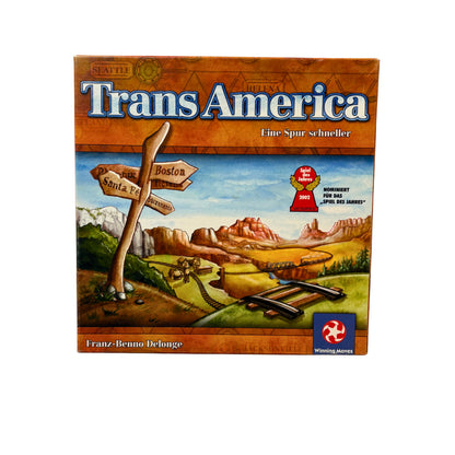 Trans America - Winning Moves - deutsch – SKU A13101 – Gesellschaftsspiel gebraucht kaufen bei Brettspielimperium
