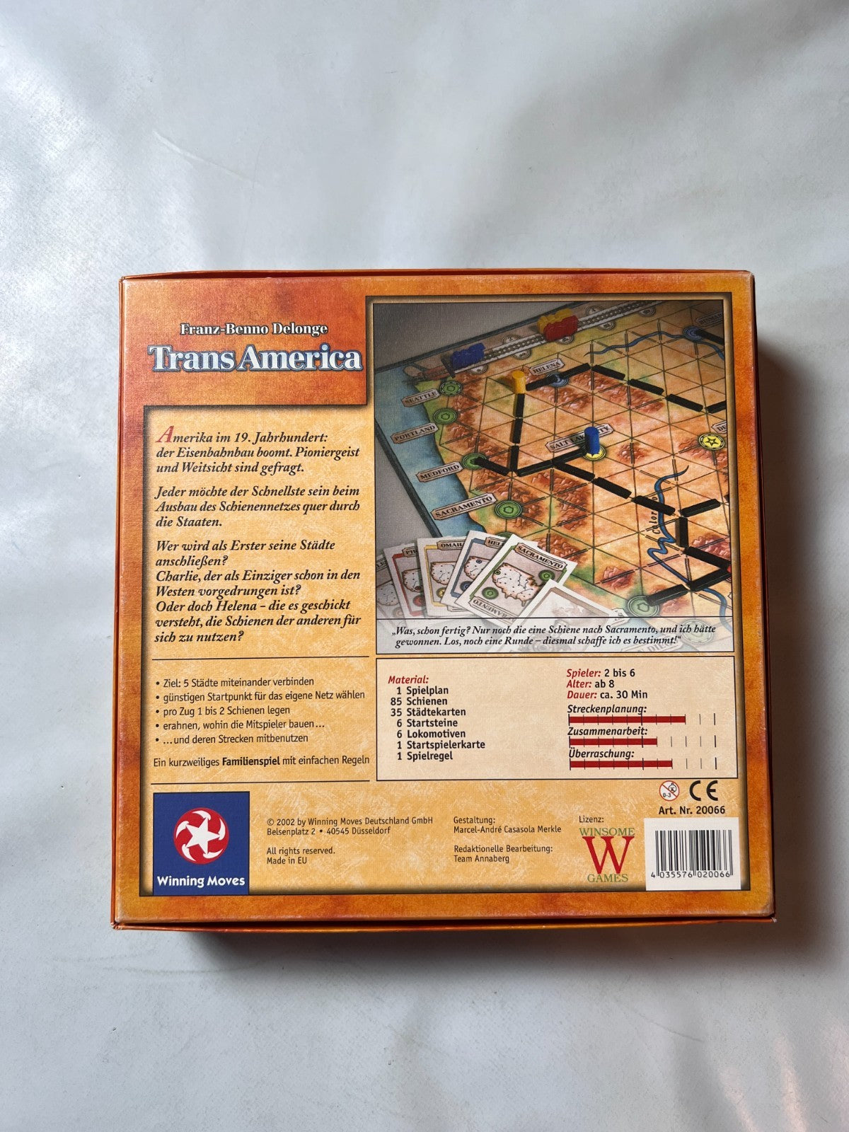 Trans America - Winning Moves - deutsch - Vollständig - Ansicht 9