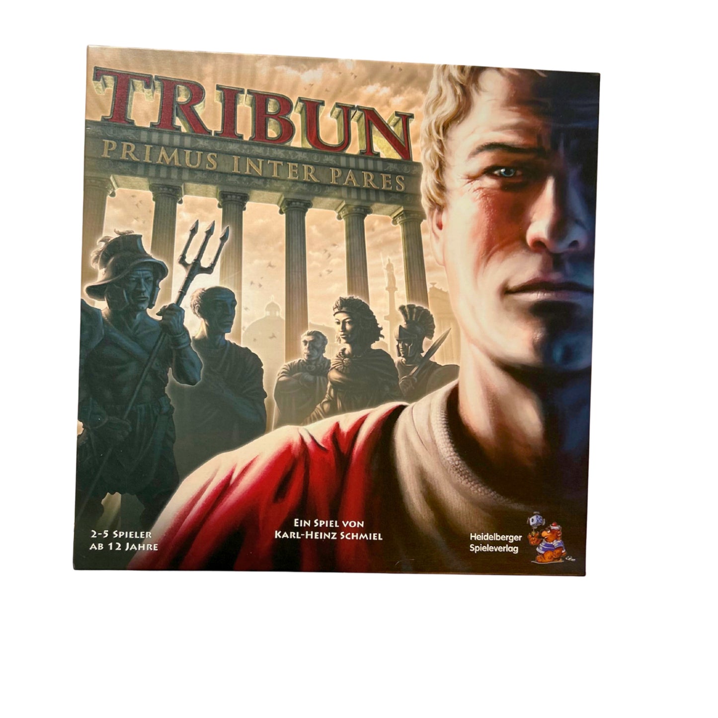 TRIBUN - Primus Inter Pares - Heidelberger Spieleverlag - Unbespielt – SKU A12109 – Gesellschaftsspiel gebraucht kaufen bei Brettspielimperium