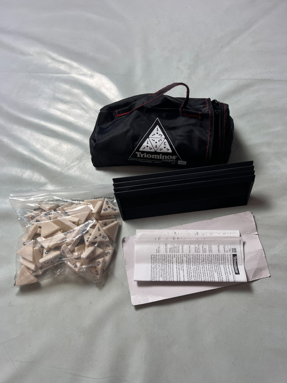 Triominos® Compact von Goliath 60645 - vollständig mit Tasche + Anleitung - Ansicht 2