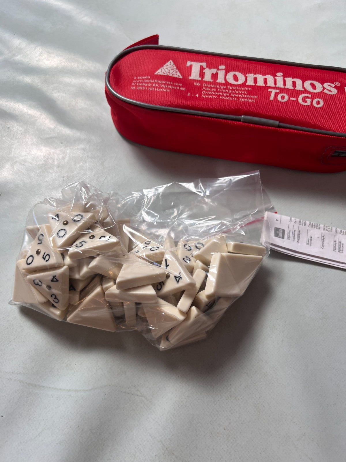 Triominos To-Go - Goliath 60665 Steine - Vollständig - Ansicht 3