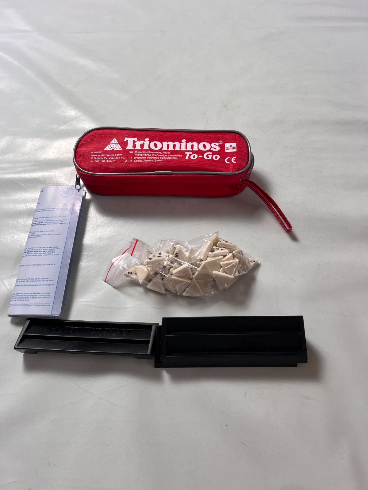 Triominos ToGo  Goliath 60672 Steine 2,5x2,5cm  Vollständig - Ansicht 3