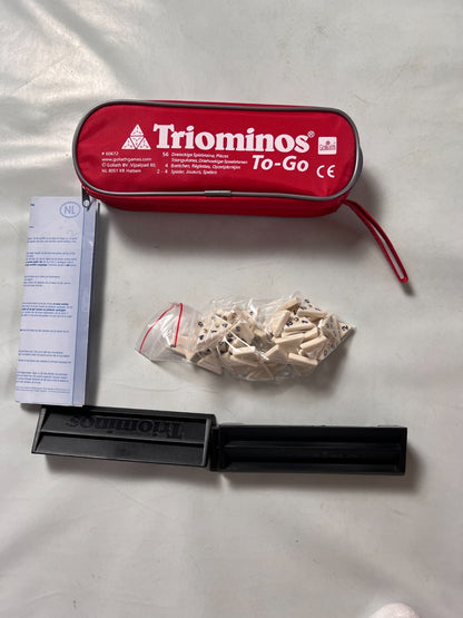 Triominos ToGo  Goliath 60672 Steine 2,5x2,5cm  Vollständig - Ansicht 4