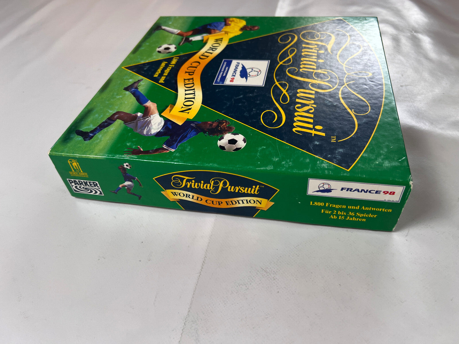 TRIVAL PURSUIT  World Cup Edition France 98 Fußball Wissen Kult Spiel komplett - Ansicht 7