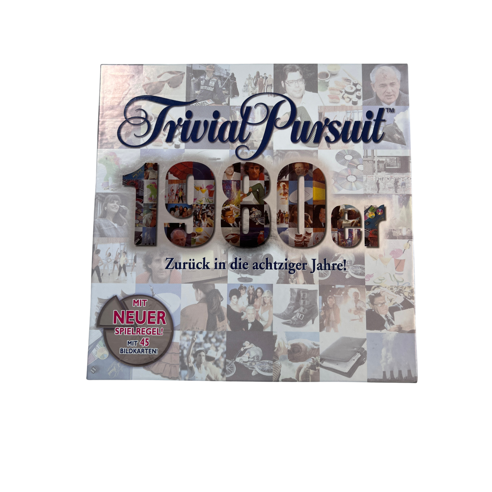 Trivial Pursuit 1980er  Zurück in die 80er Jahre  Hasbro 2000  Vollständig - Ansicht 1