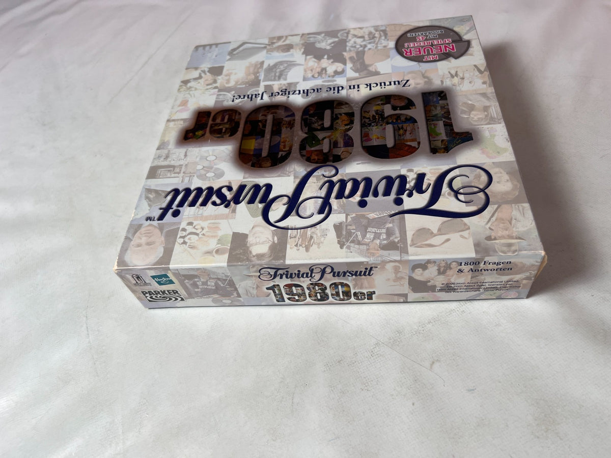 TRIVIAL PURSUIT 1980ER ZURÜCK IN DIE 80ER JAHRE PARKER HASBRO - Vollständig - Ansicht 6