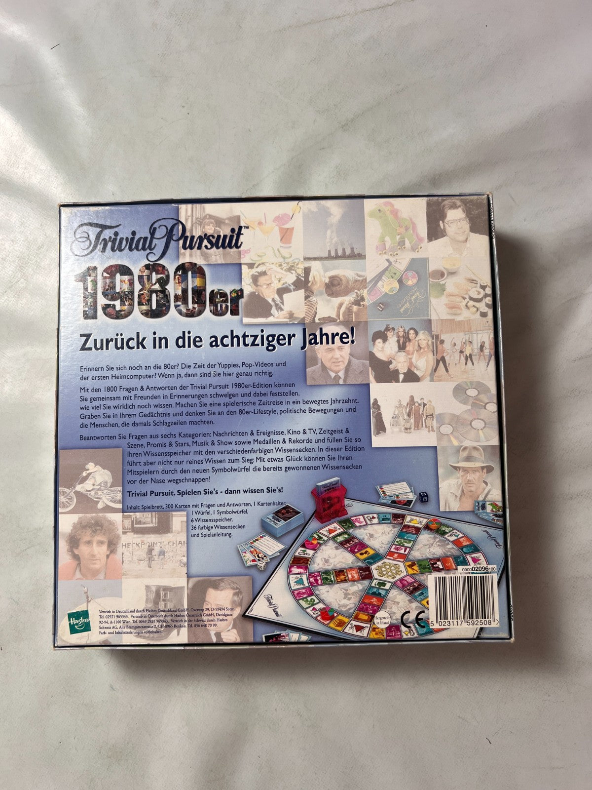 TRIVIAL PURSUIT 1980ER ZURÜCK IN DIE 80ER JAHRE PARKER HASBRO - Vollständig - Ansicht 9