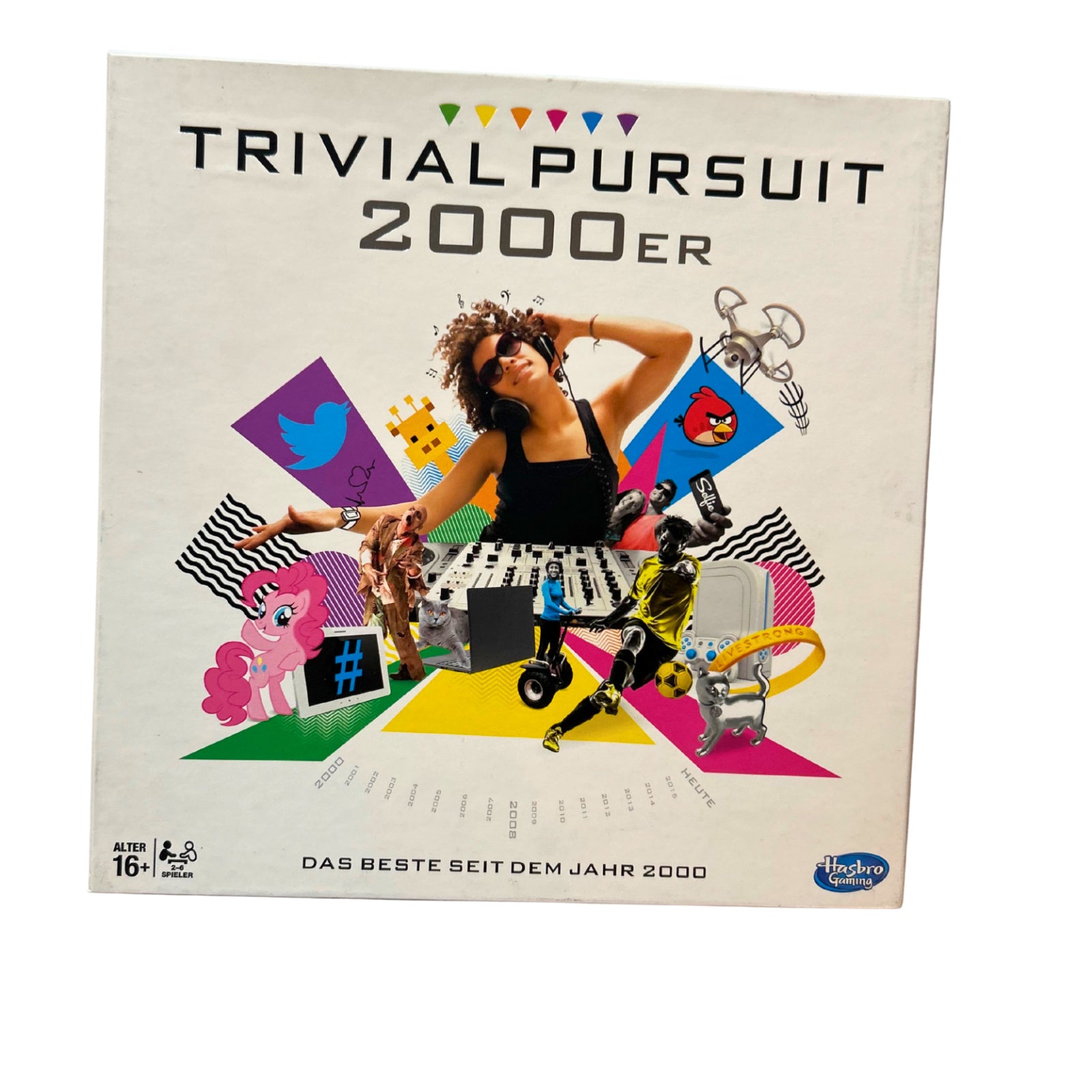 Trivial Pursuit 2000er Edition Hasbro Brettspiel – SKU A12892 – Gesellschaftsspiel gebraucht kaufen bei Brettspielimperium