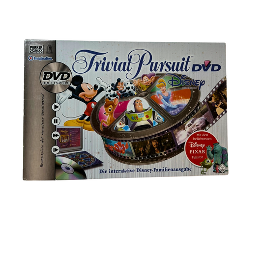 Trivial Pursuit Disney DVD Brettspiel Parker 2005 - Vollständig - Ansicht 1